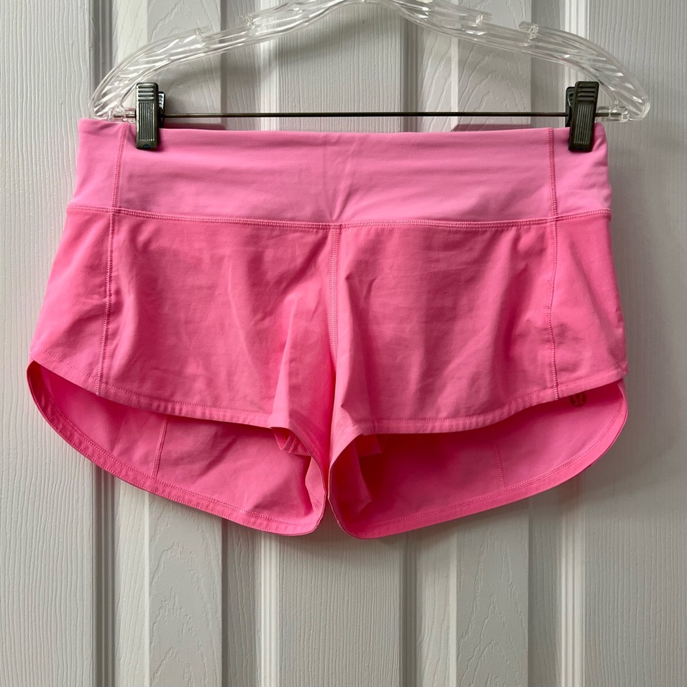 Lululemon Speed Up Shorts 2.5” - Pink Shell